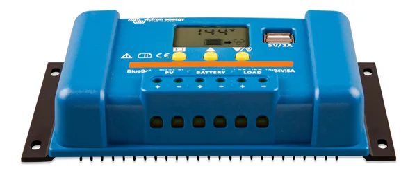 Regulator solar VICTRON ENERGY BlueSolar PWM-LCD&USB 48V-30A - imagine 2