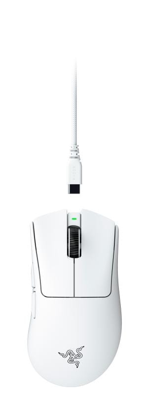 Mouse Gaming RAZER DeathAdder V4 Pro Wireless 45000 DPI Alb