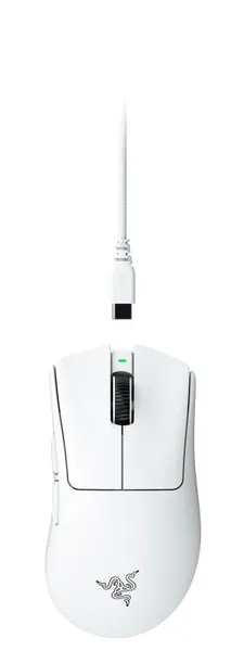 Mouse Gaming RAZER DeathAdder V4 Pro Wireless 45000 DPI Alb