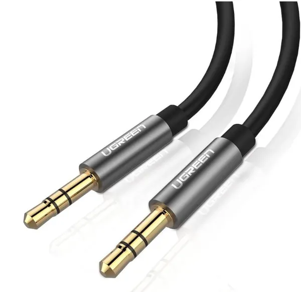 Cablu Audio UGREEN AV119 Stereo Jack 3.5mm 2m Negru