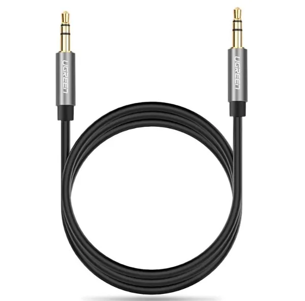 Cablu Audio UGREEN AV119 Stereo Jack 3.5mm 2m Negru - imagine 2