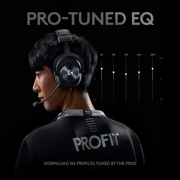 Căști Gaming LOGITECH Pro X 7.1 Blue Voice Negru 981-000818 - imagine 7