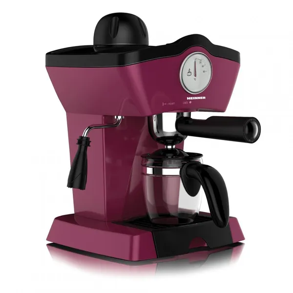 Espressor HEINNER CHARM HEM-200BG 800W 3.5 bar Visiniu
