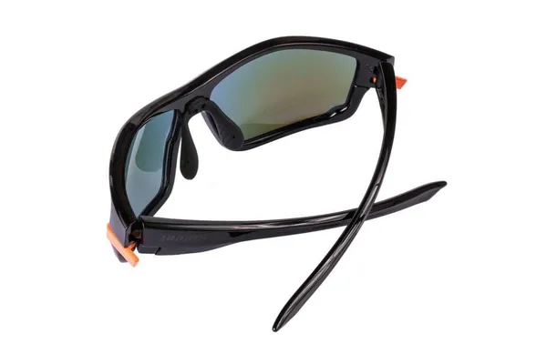 Ochelari de soare PEGAS SPORT Negru Portocaliu - imagine 4