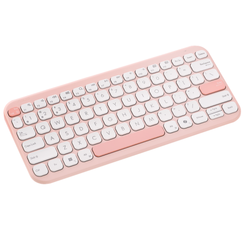 Tastatură Wireless ASUS Marshmallow KW100 Bluetooth 5.0 Roz - imagine 4