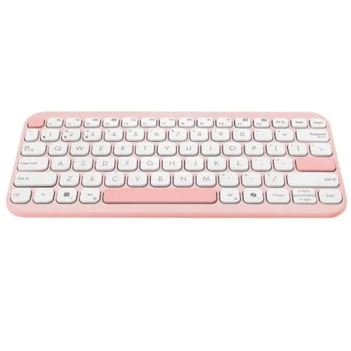 Tastatură Wireless ASUS Marshmallow KW100 Bluetooth 5.0 Roz - imagine 2