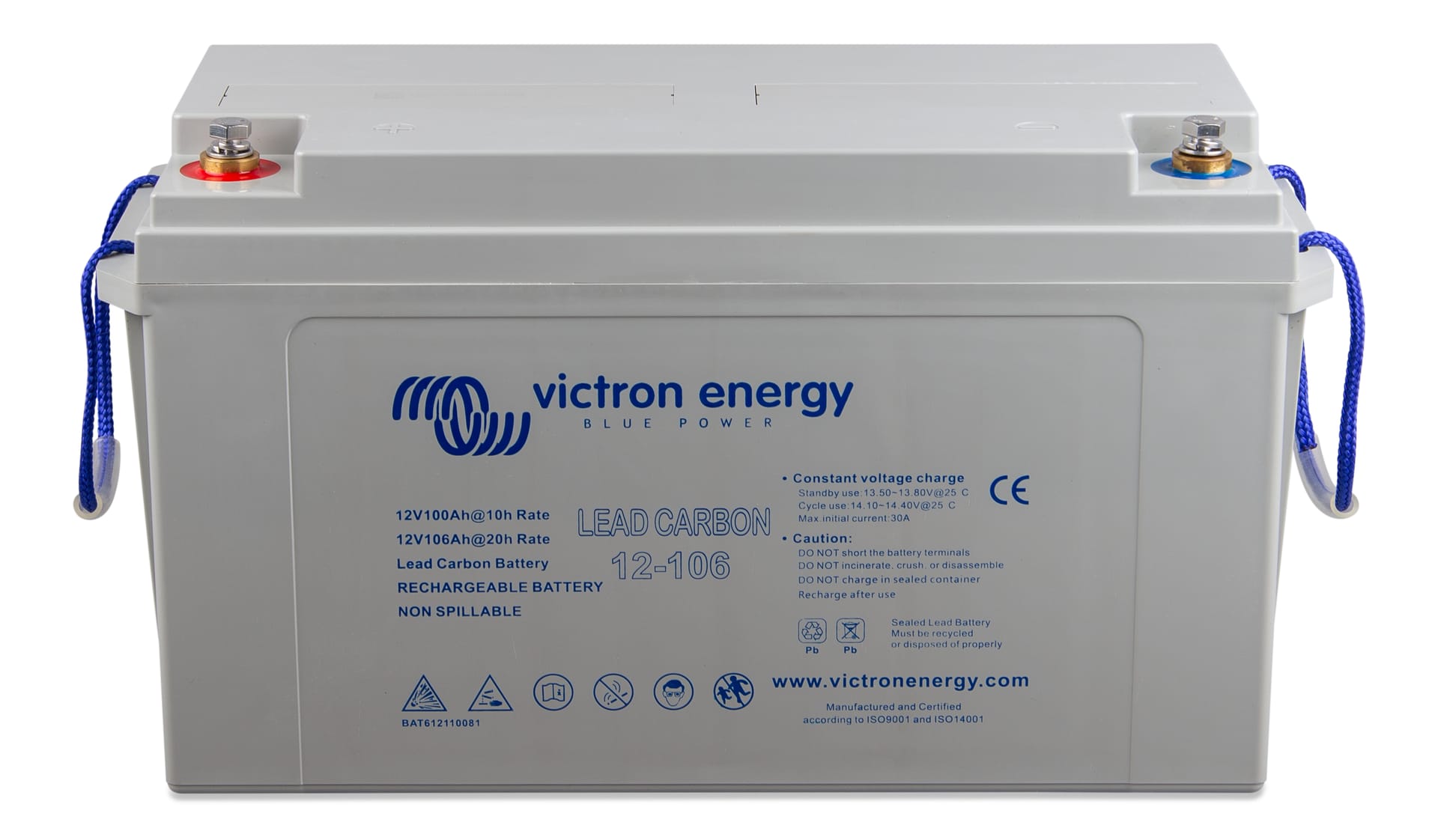 Baterie Plumb-Carbon VICTRON ENERGY 12V 106Ah M8