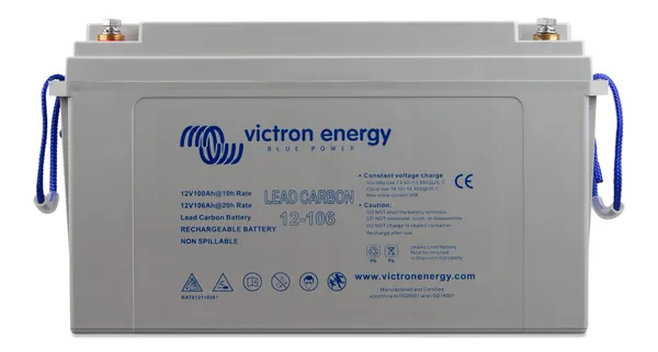 Baterie Plumb-Carbon VICTRON ENERGY 12V 106Ah M8 - imagine 3