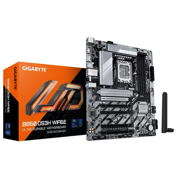 Placă de bază GIGABYTE B860 DS3H WIFI6E LGA1851 ATX