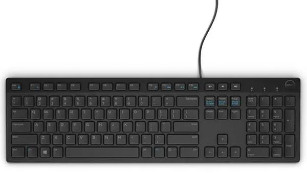 Tastatură PC DELL KB216 USB Negru 105 Taste - imagine 2