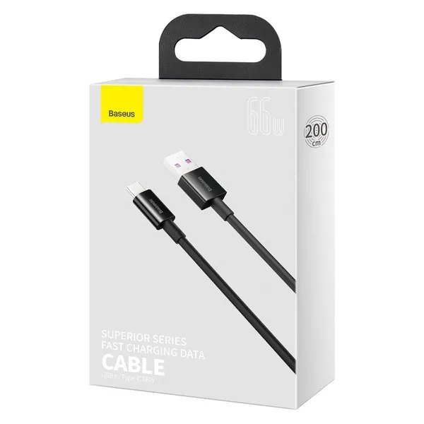 Cablu Date BASEUS Superior CATLYS-A01 USB-A Lightning 1m Negru - imagine 10