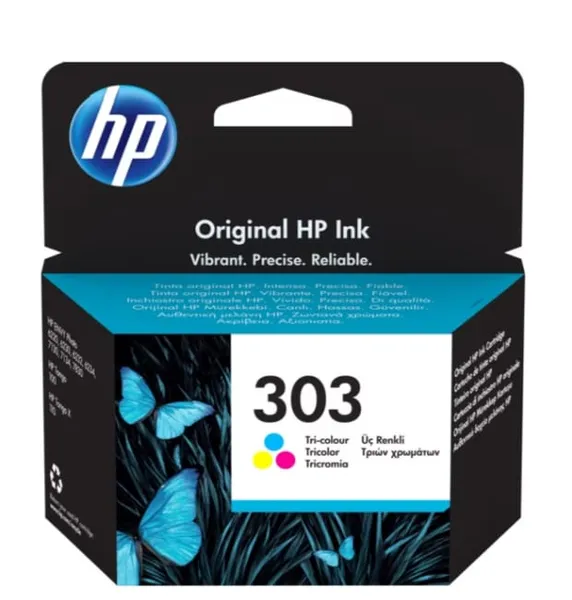 Cartuș Cerneală HP 303 Original Color T6N01AE - imagine 2