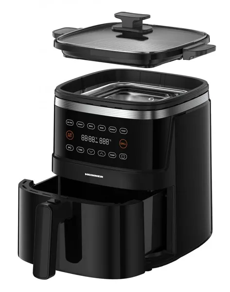 Friteuză cu aer cald HEINNER VastCook 2600W 5L Negru - imagine 5