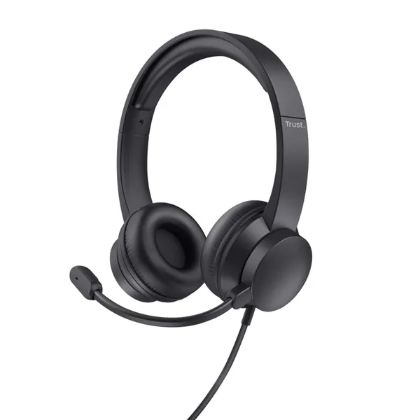Căști Audio cu Fir TRUST Ayda Negru 3.5mm
