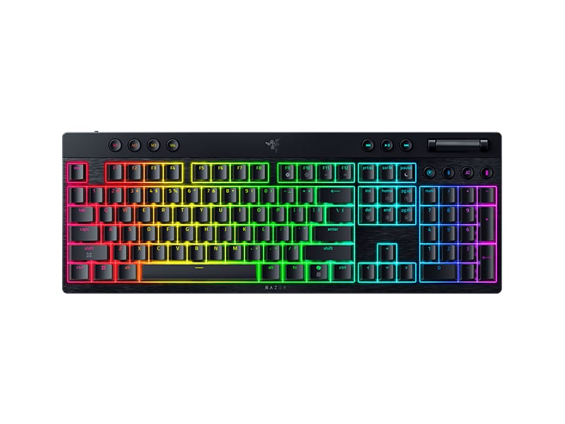 Tastatură Mecanică RAZER BlackWidow V4 Low Profile HyperSpeed Wireless Negru RZ03-05271500-R3M1