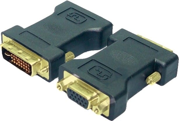 Adaptor Video LOGILINK AD0001 DVI-I Dual Link la VGA Negru