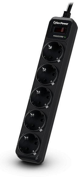 Prelungitor CYBER POWER B0520SCO-DE 5 Prize Schuko 10A Negru