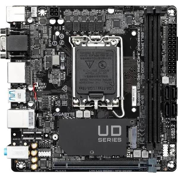 Placă de bază GIGABYTE H610I LGA1700 DDR5 Mini-ITX - imagine 2