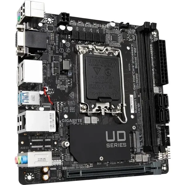 Placă de bază GIGABYTE H610I LGA1700 DDR5 Mini-ITX - imagine 3