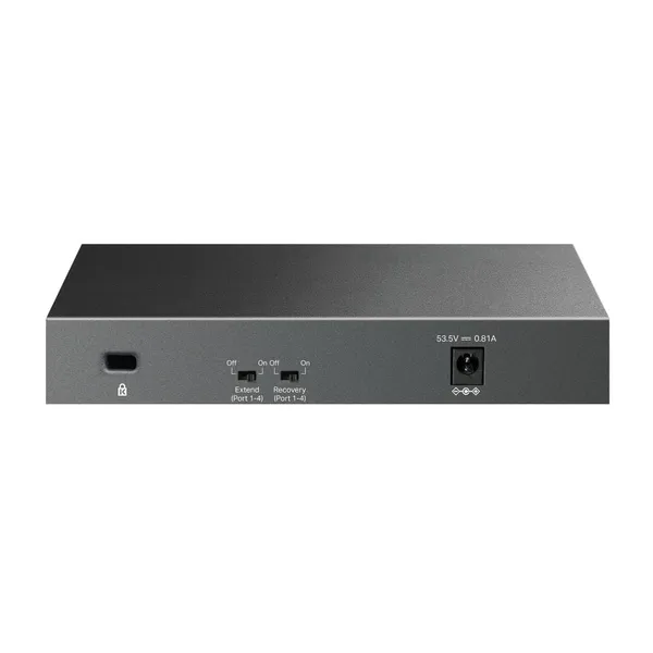 Switch TP-LINK LS106LP LiteWave 6 Porturi 10/100Mbps 4 PoE+ - imagine 3