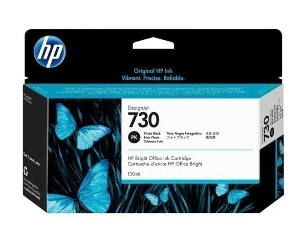 Cartuș Cerneală HP 730 Photo Black 300 ml P2V67A