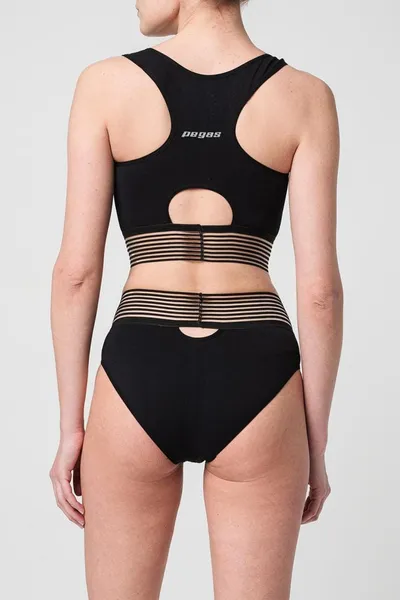 Bustieră PEGAS Black XL Negru - imagine 2
