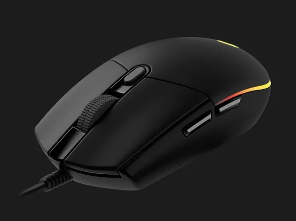 Mouse Gaming LOGITECH G102 LIGHTSYNC Negru 910-005823 - imagine 4