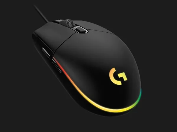 Mouse Gaming LOGITECH G102 LIGHTSYNC Negru 910-005823 - imagine 5