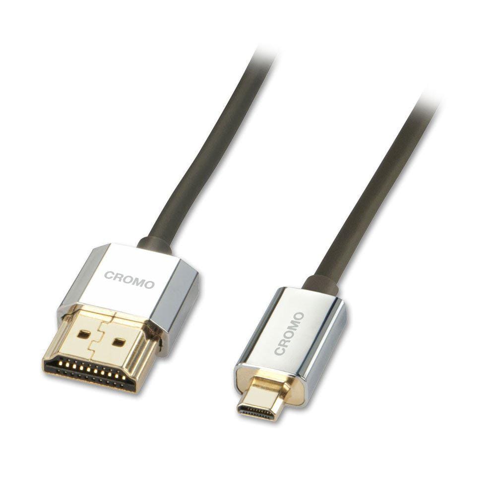 Cablu LINDY LY-41682 HDMI to Micro HDMI cu Ethernet 2m Negru