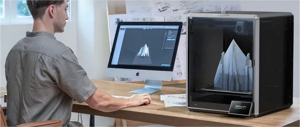 Imprimantă 3D CREALITY K1 MAX Tehnologie FDM - imagine 11