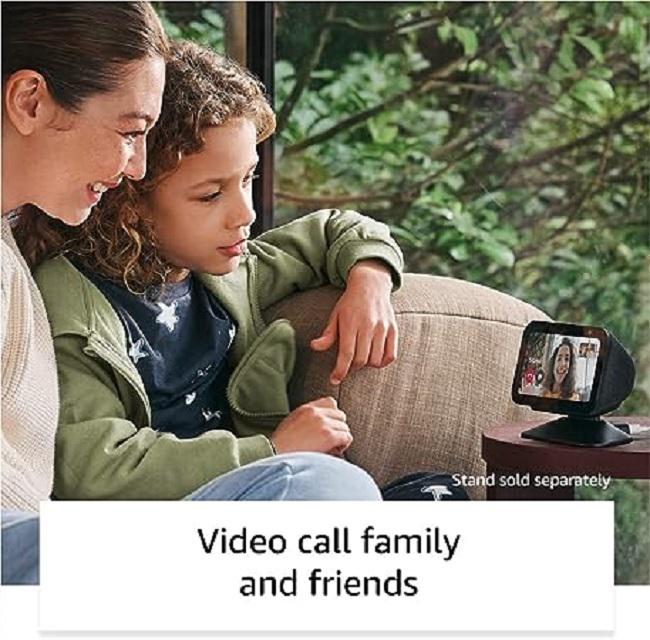 Difuzor inteligent AMAZON Echo Show 5 Gen 3 Charcoal - imagine 3