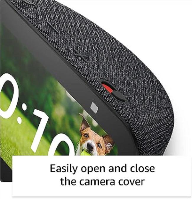 Difuzor inteligent AMAZON Echo Show 5 Gen 3 Charcoal - imagine 4