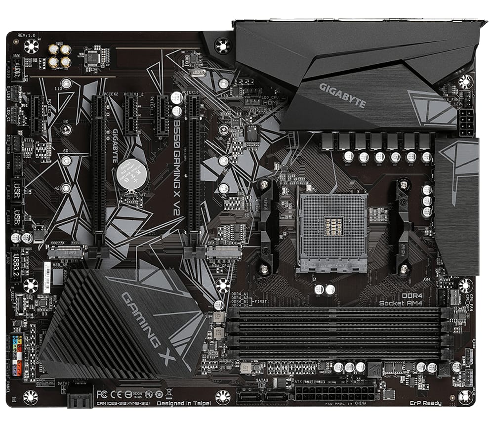 Placă de bază GIGABYTE B550 GAMING X V2 AM4 DDR4 ATX