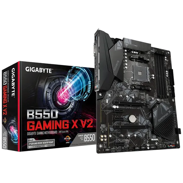Placă de bază GIGABYTE B550 GAMING X V2 AM4 DDR4 ATX - imagine 2
