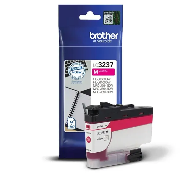 Cartuș Cerneală BROTHER LC3237M Magenta 1500 pagini