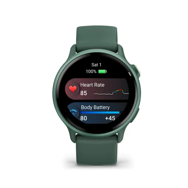 Smartwatch GARMIN Vivoactive 6 42mm Curea Bone - imagine 5
