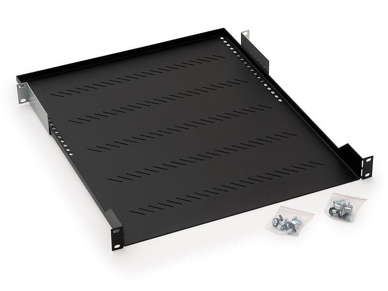 Raft Fix Perforat TRITON 19 inch 1U/950 40 kg Negru