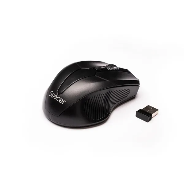 Mouse SPACER SPMO-W02 Wireless Negru - imagine 3