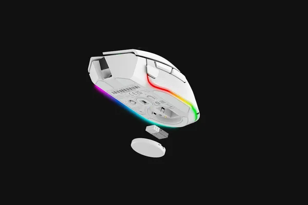 Mouse RAZER Basilisk V3 PRO 10+1 Butoane Chroma RGB Alb - imagine 2