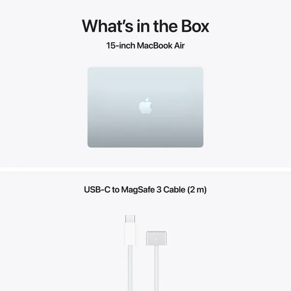 Laptop APPLE MacBook Air 15.3 Retina M5 32GB/1TB Sky Blue 2026 - imagine 4