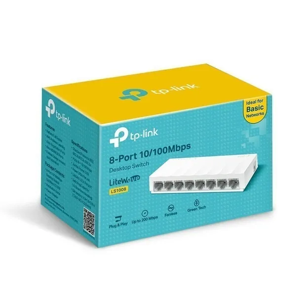 Switch TP-LINK LS1008 8 Port 10/100 Mbps