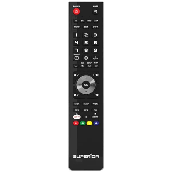 Telecomandă Universală SUPERIOR SUPTUB001 Programabilă Negru