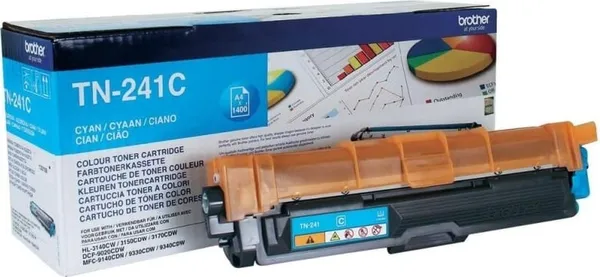 Toner BROTHER TN241C Cyan 1400 pagini