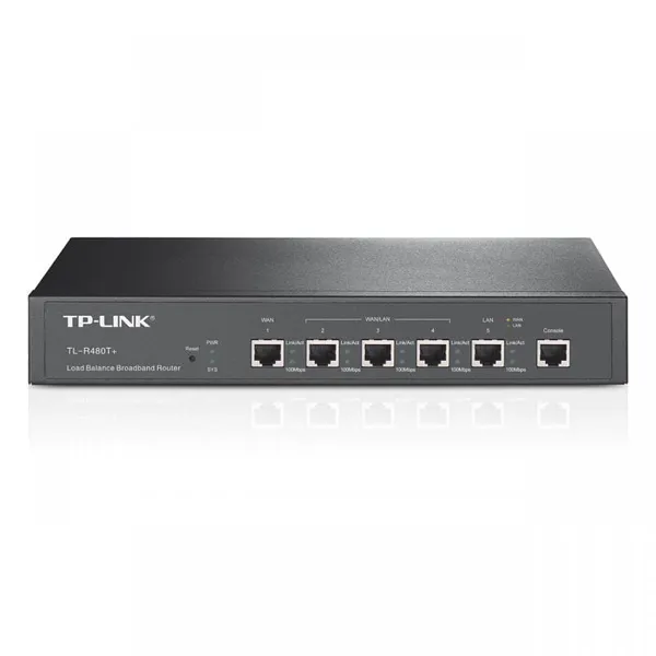 Router TP-LINK TL-R480T+ 4 Porturi WAN Load Balancing - imagine 2