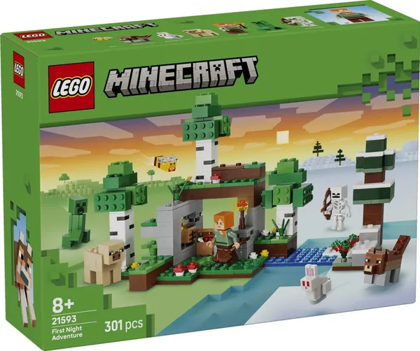 Set Construcție LEGO 21593 Prima Aventura pe Timp de Noapte - imagine 3