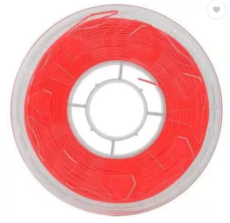 Filament 3D CREALITY CR PLA Roșu Fluorescent 1,75 mm 1 kg