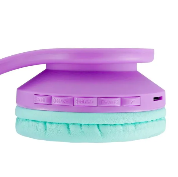 Căști Head-Band POWERLOCUS P1KIDS Wireless Albastru - imagine 5