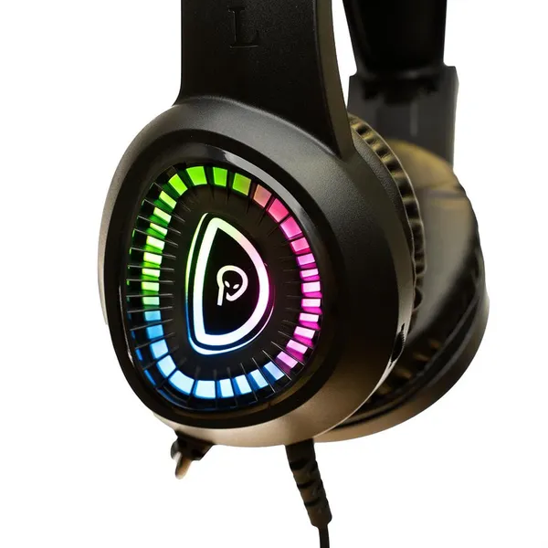 Căști Gaming SPACER SPGH-PHANTOM RGB USB Jack 3.5mm Negru - imagine 3