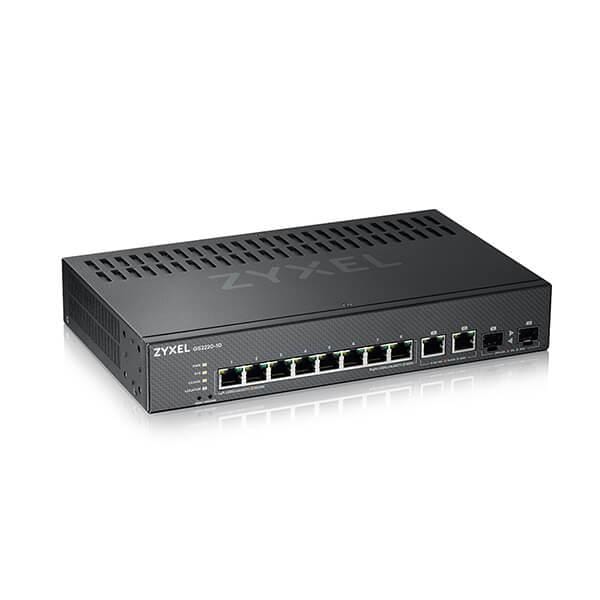 Switch ZYXEL GS2220-10HP 10 Porturi Gigabit Ethernet