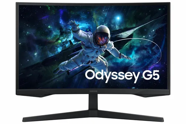 Monitor SAMSUNG LS27CG552EUXEN 27 Inch WQHD 165Hz Curvat - imagine 2